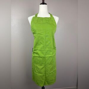 Crate & Barrel green apron